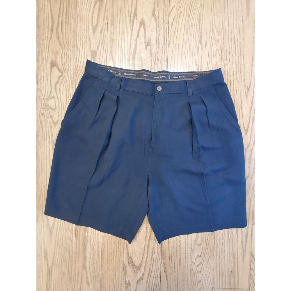 Tommy Bahama Mens 36 Chino Shorts 100% Silk Golf Vacation Resort Summer EUC
